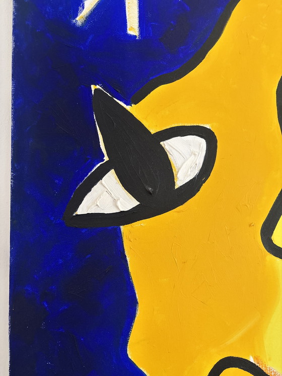 Image 1 of Modern Abstract Olieverfschilderij