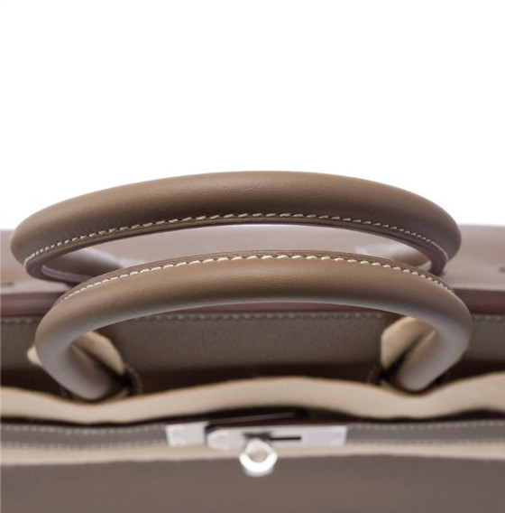 Image 1 of Sac HERMES Birkin 30 en Cuir Étoupe - 103304
