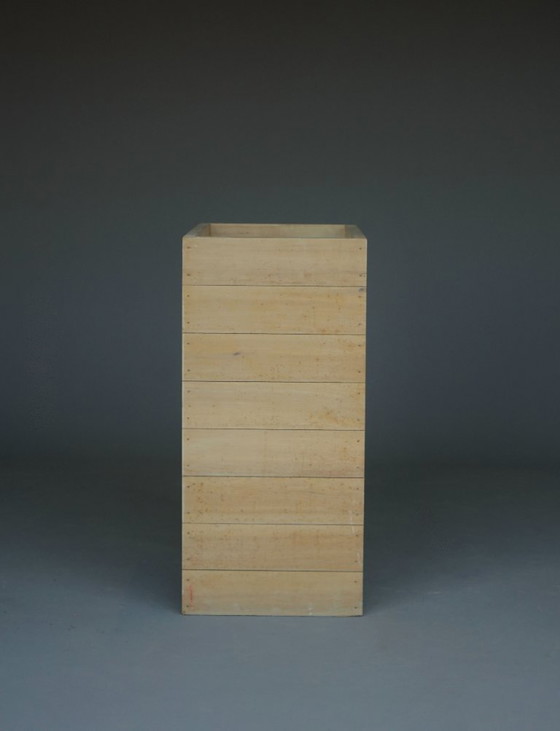 Image 1 of Mesa auxiliar escolar Bossche de dos niveles a la manera de Dom Hans van der Laan, años 60