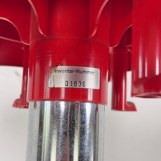 Image 1 of Perchero rojo de Roberto Lucchi & Paolo Orlandini para Velca Legnano, Milan, años 70