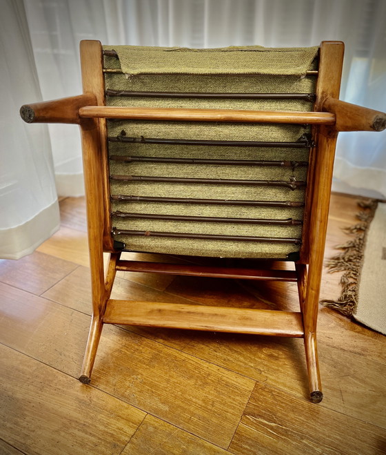 Image 1 of Ganz besonderer Sessel von De Ster Gelderland - 1950er Jahre