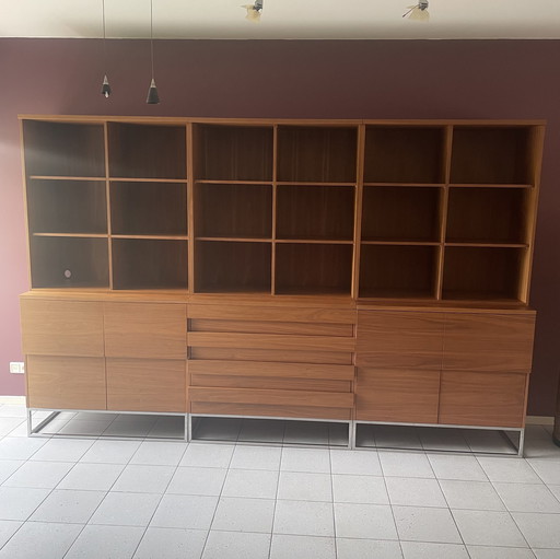 Vintage Wandmeubel/Dressoir (6 delen)
