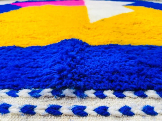 Alfombra tradicional bereber marroquí Atlas con coloridos diseños 2/3 M – Ahrend, Wool (photo 4 of 8)