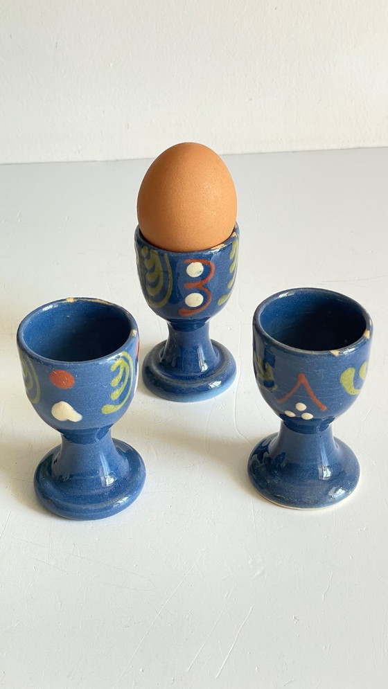 Image 1 of Portauova vintage in ceramica alsaziana