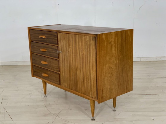 Image 1 of Mid - Century chest of drawers Laundry cabinet Vintage