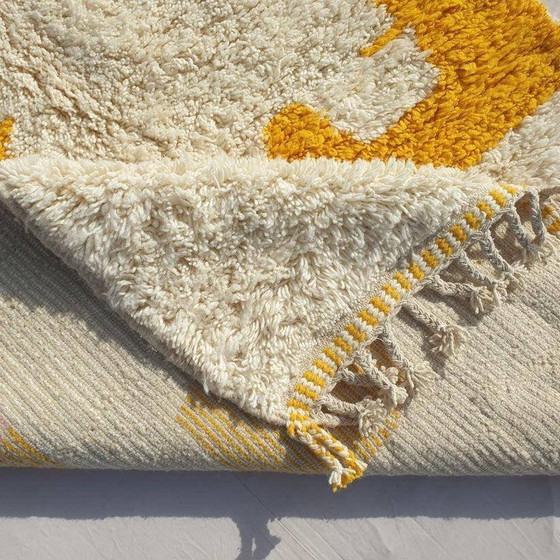 Einzigartiger marokkanischer Teppich aus Naturwolle 3x2 m – Teppiche & Läufer, Wool (photo 5 of 11)
