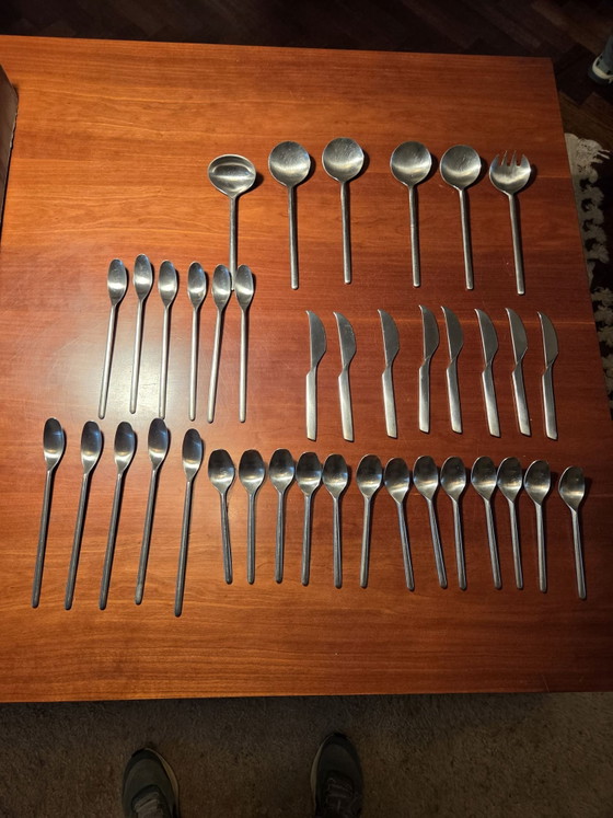Set di posate Rosenthal 99 pezzi, Plastica, Legno, Nero (foto 8 di 9)