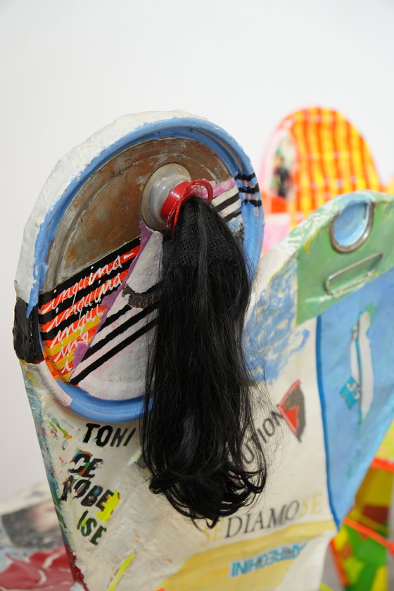 Image 1 of Set di 6 sedie Pop Art firmate da Guido Coletti (1995, firmate nel 2013)