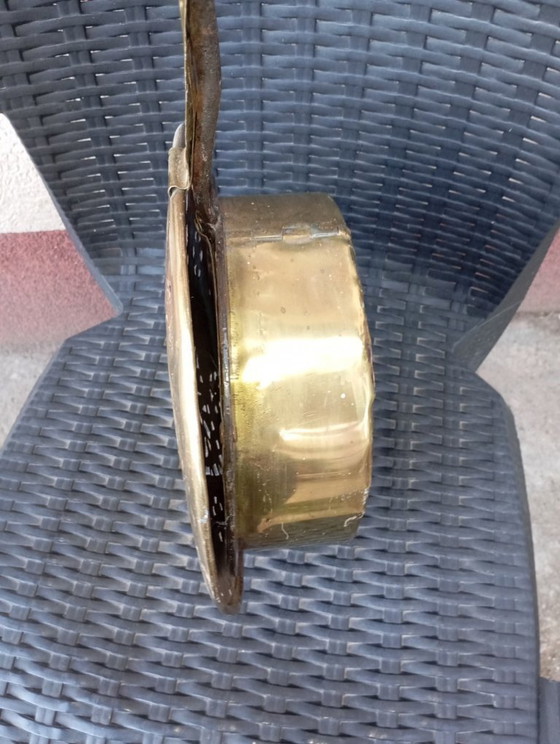 Image 1 of Top antiek - Engelse bedverwarmer uit de 18e eeuw