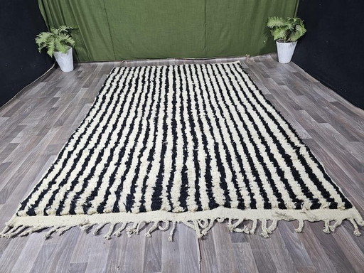 Beni Ouraine tapijt, handgemaakt, formaat 150/350 cm – Accupunto, vloerkleden en tapijten, Wool (photo 2 of 6)