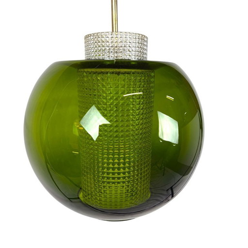 Swedish glass pendant lamp
