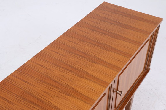 Image 1 of Vintage dressoir 60s Mid Century TV-meubel met laden retro houten opbergruimte #04-22