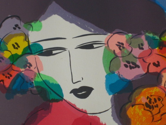 Image 1 of Walasse Ting (1929-2010). Litografía. (97/200).