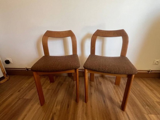 Image 1 of 2 wooden chairs