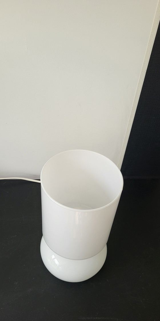 Image 1 of Lampada da tavolo vintage Ikea Lykta bianca.