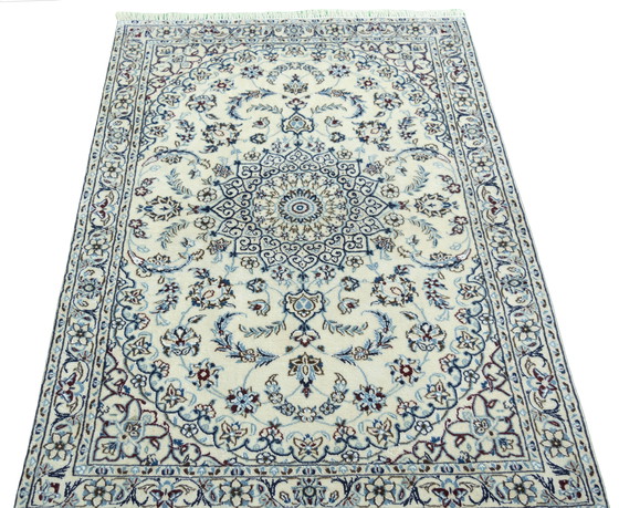 Image 1 of Nain 9La With silk - Persian carpet - 157 x 102 cm