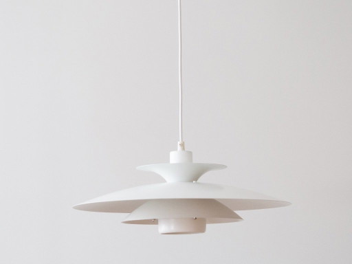 Danish vintage pendant lamp Donau by Kurt Wiborg, Jeka, 1980s