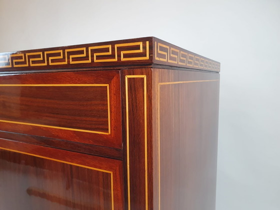 Image 1 of Art Deco Chest of Drawers in Mahogany, Paolo Buffa, Italy, 1950s