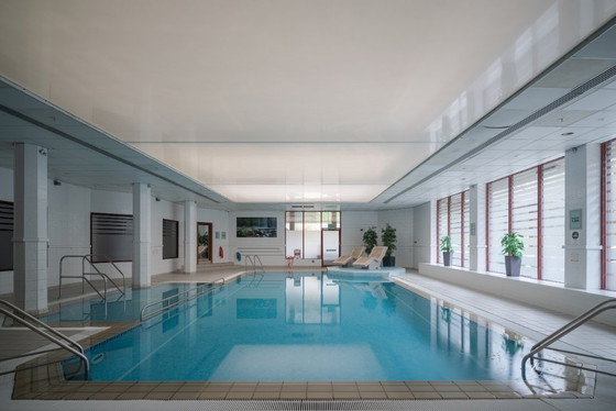 Image 1 of Empty Swimming Pool — color framed photograph 100x150cm