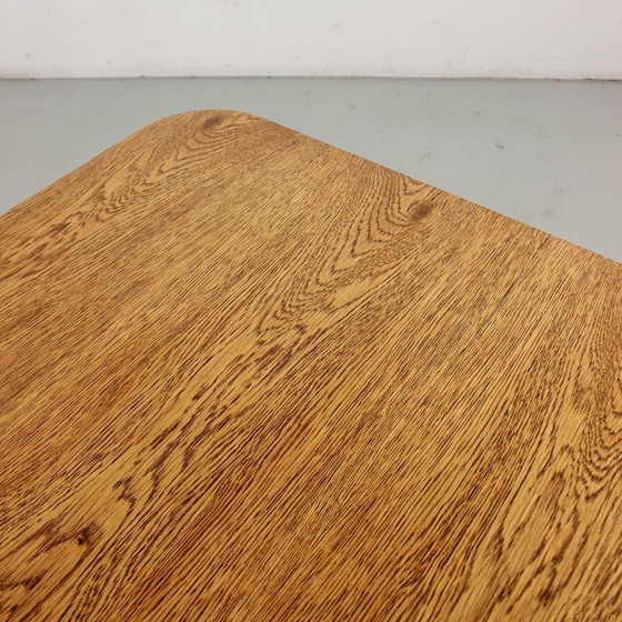 Image 1 of Extendable Dining Table, Mid-Century Modern, Czechoslovakia, Vintage 1960s 1970s, Completely Restored