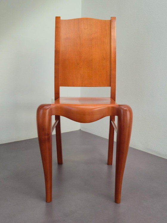 Image 1 of 4x Driade Philip Starck Placide of the Wood dining chairs