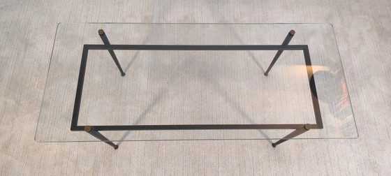 Tavolino da Caffè Iconico Roger Le Bihan Per Airborne 1960-70 - Design Minimalista, Francia (photo 9 of 20)