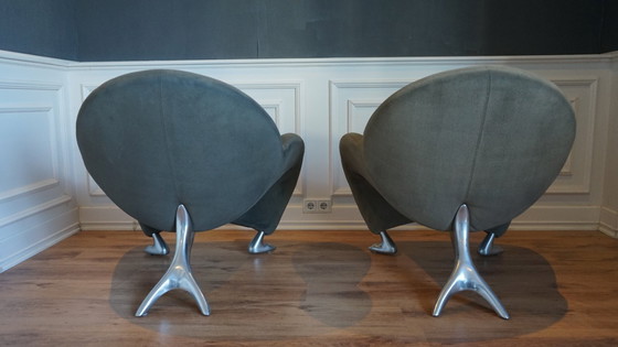 Image 1 of 2x Leolux Papageno stoel