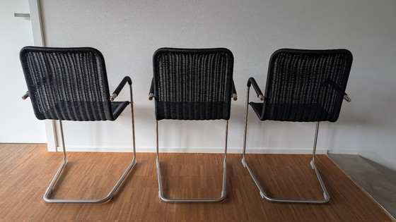 Image 1 of 6x Tecta H2E Freischwinger – Design Klassiker