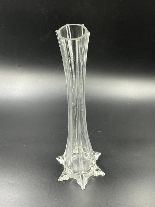 Large vintage Eiffel Tower soliflore vase