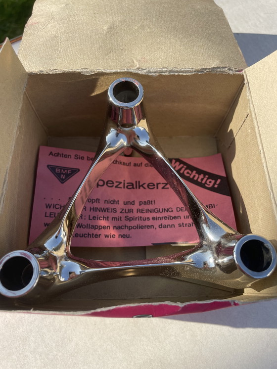 Image 1 of 3 Chandeliers Stoff Nagel BMF Combi Leuchter