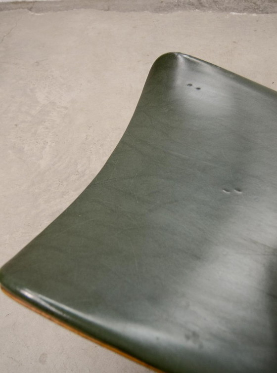 Image 1 of Set of Four ‘Quattro Colori’ Teak and Leatherette Dining Chairs in Style of Cees Braakman. The Netherlands, 1960s.