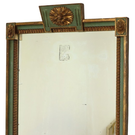 Image 1 of Groene Gouden Spiegel Begin 20ste Eeuw