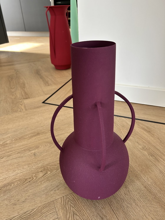 Image 1 of Colored Polspotten Roman vases