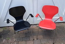 2 x vlinderstoel  Phoenix Deens design