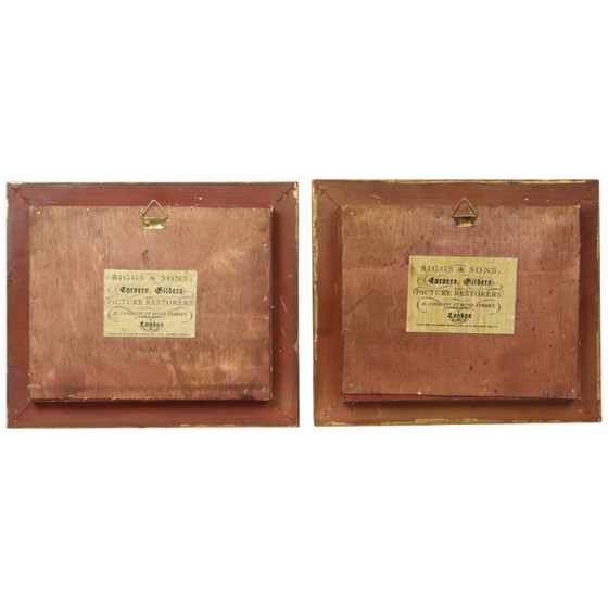 Image 1 of Targhe in alabastro Biggs and Sons London