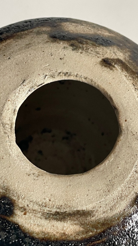 Image 1 of Vintage brutalistische handgemaakte vaas