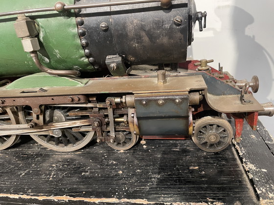 Image 1 of Stoomtrein Op Schaal in Originele Opbergbox Stoomlocomotief De Haan Rotterdam