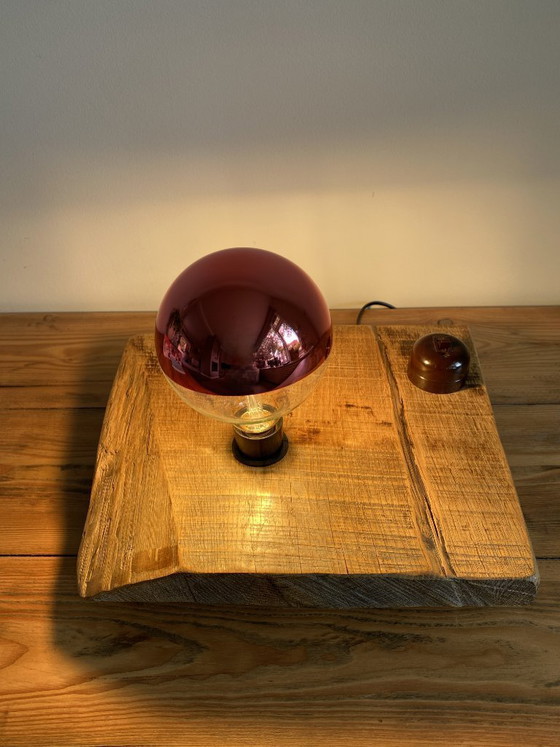 Image 1 of Table lamp, block lamp