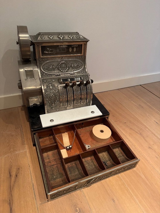 Image 1 of Registratore di cassa Van Hessen & co National Cash Register, antico; 1905