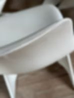 Sedie Kangourou bianche vintage di Ernst Moeckl – Chaise longue, Space Age (photo 20 of 28)