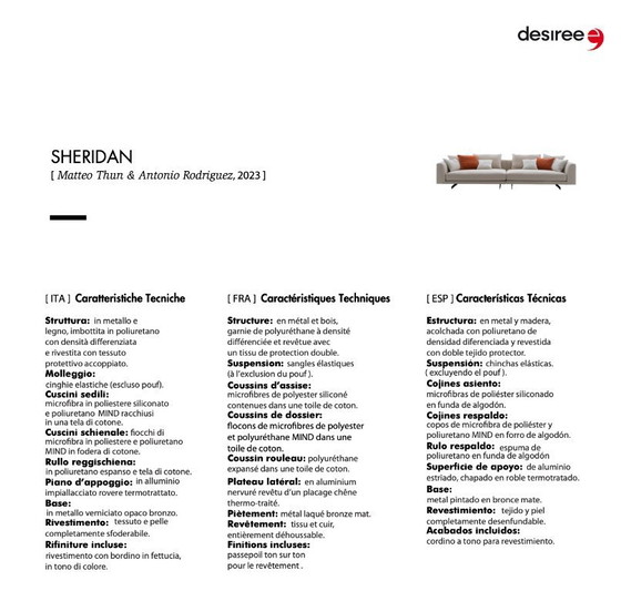 Image 1 of Ausstellungsmodell -Sheridan Sofa - Desiree -