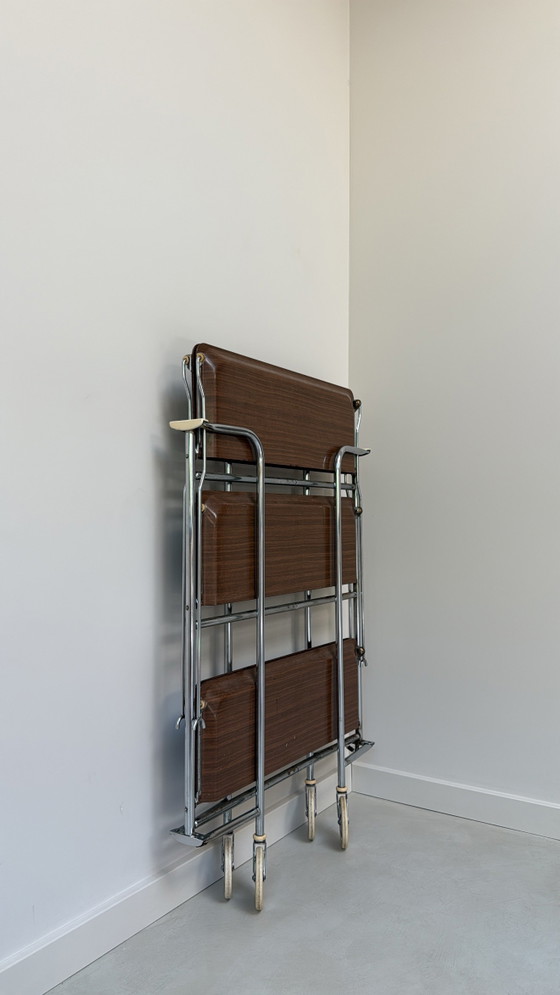 Image 1 of Carrello/carrello di servizio vintage Gerlinol Dinett