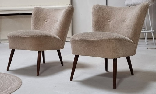 Chaises de cocktail Mid Century