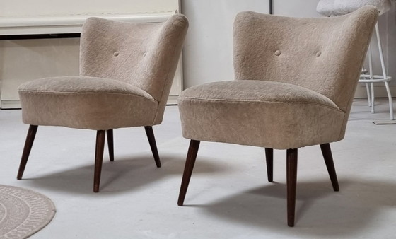 Image 1 of Mid Century cocktailstoelen