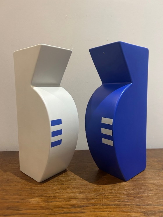 Image 1 of Paar Memphis-Keramikvasen