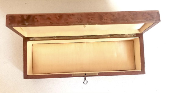 1930s glove box with closure – Decorative Objects, Textile, Wood (photo 9 of 17)