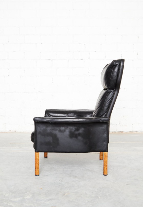 Hans Olsen Highback Armchair for C.S. Møbler – CS Mobler, Leather (photo 3 of 16)