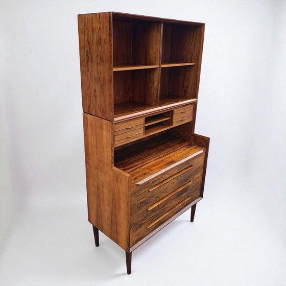 Image 1 of ejvind johansson secretaire rosewood ivan Gern denmark 1960s