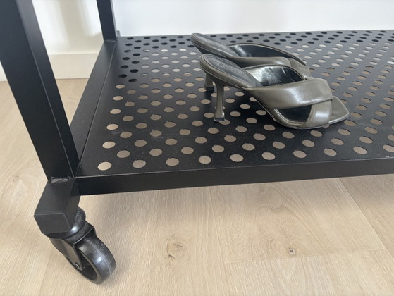 Robusto stendibiancheria in acciaio con ruote - 140x100x50 cm – zwart, Armadi, Iron, Metal (photo 6 of 8)