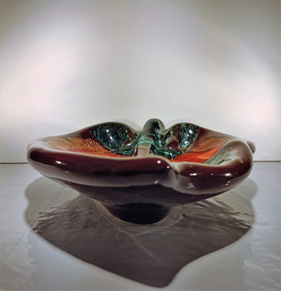 Image 1 of Plat à glaçure de Vallauris